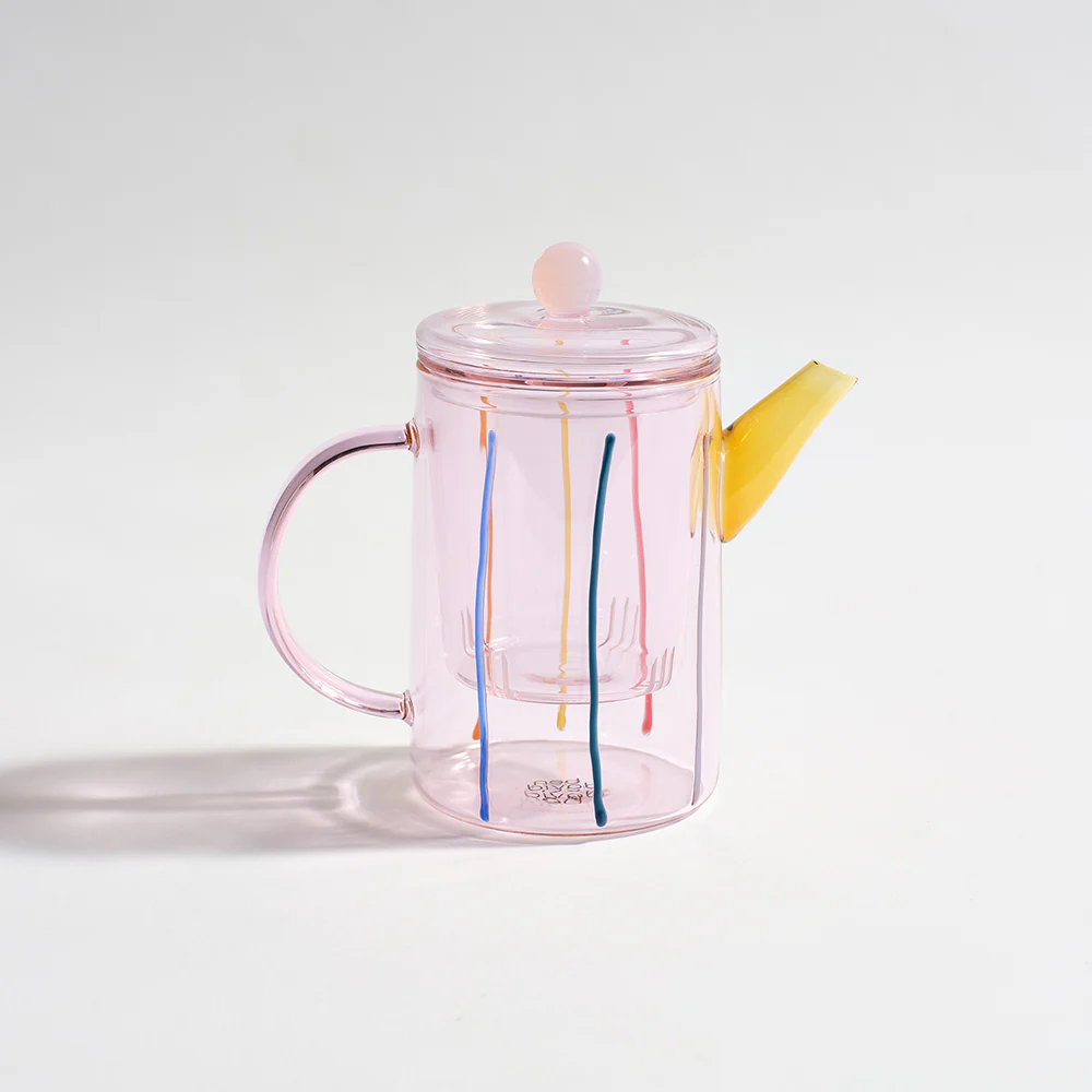Fiesta Glass Tea Pot Piece - Image 2