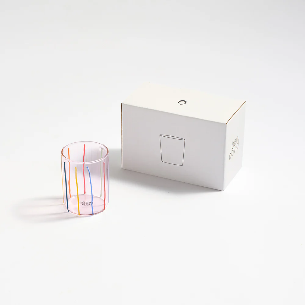 Fiesta Glass Tumbler Pair