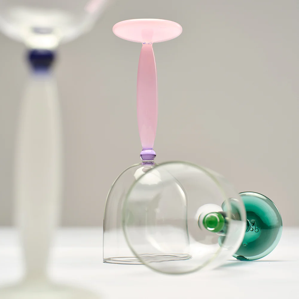Kyoto White Wine Glass Pair - Image 3