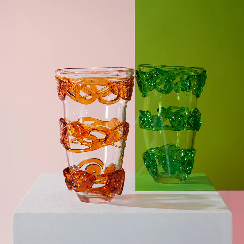 Loop Green Vase - Image 3