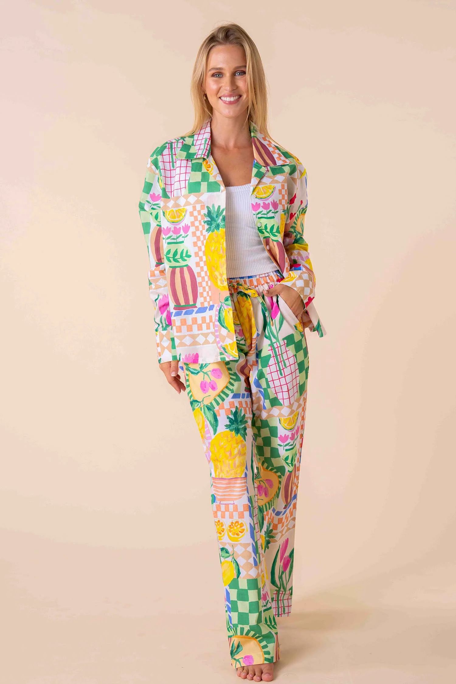 Lydia Long Sleeve Pyjama Set - Image 2