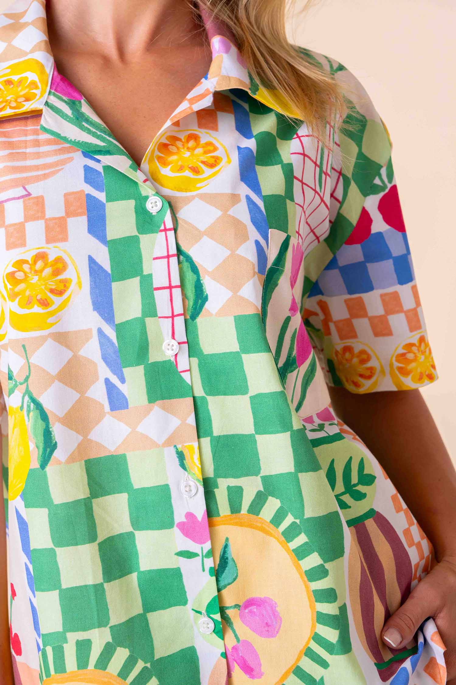 Lydia Short Sleeve Pyjama Set - Image 6