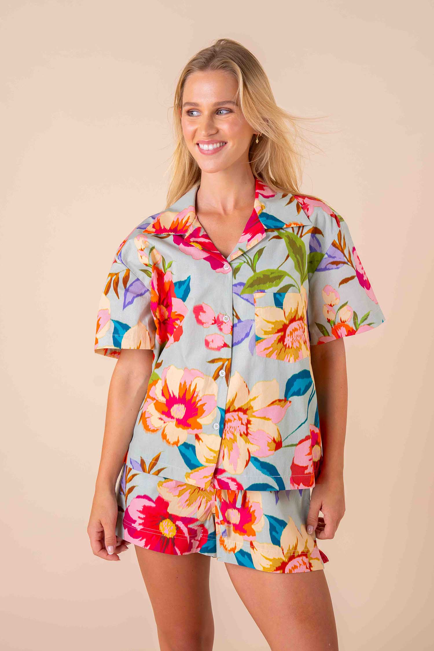 Milou Short Sleeve Pyjama Set - Image 2
