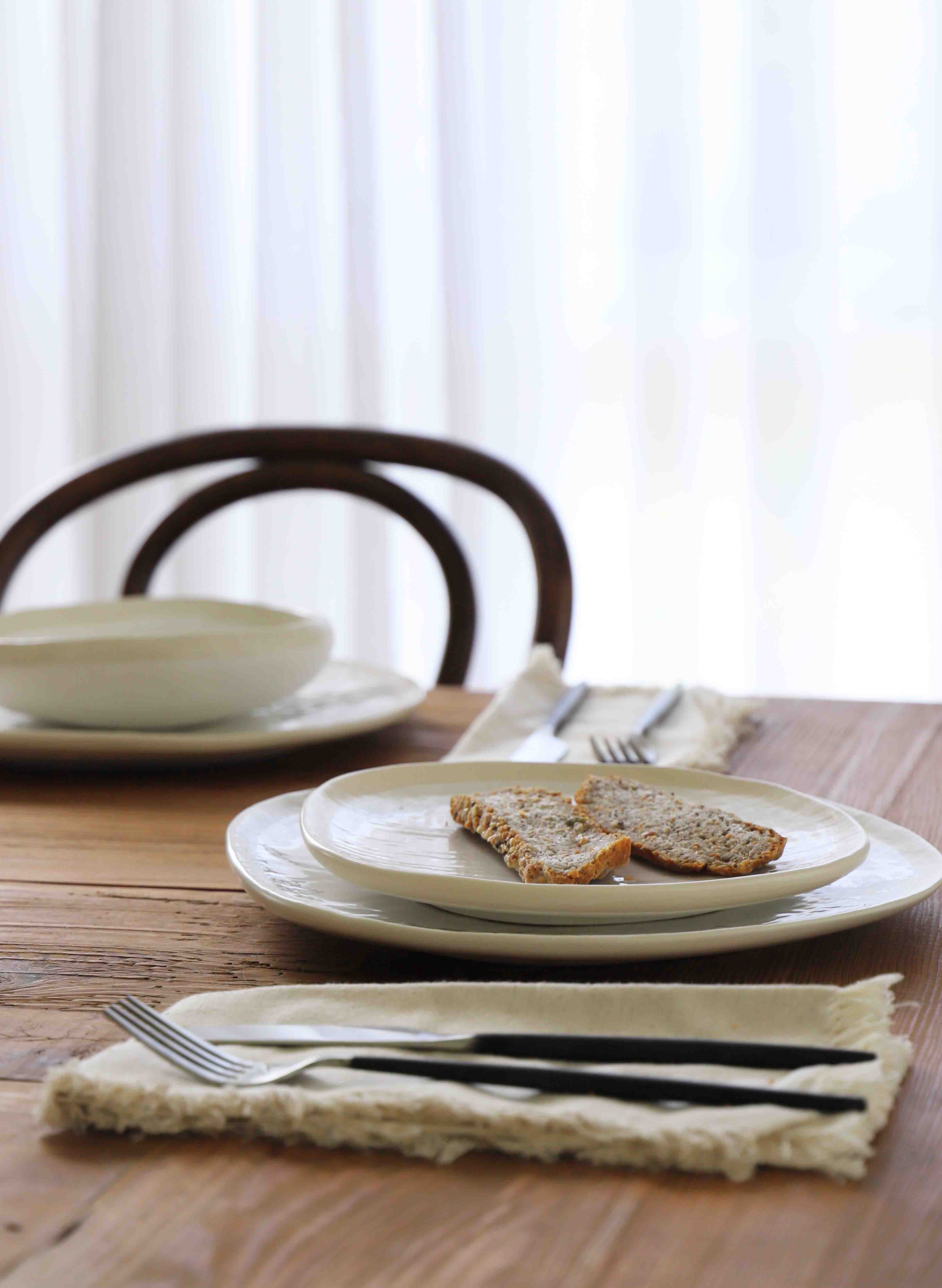Organic Linen Dinner Plate - Image 5