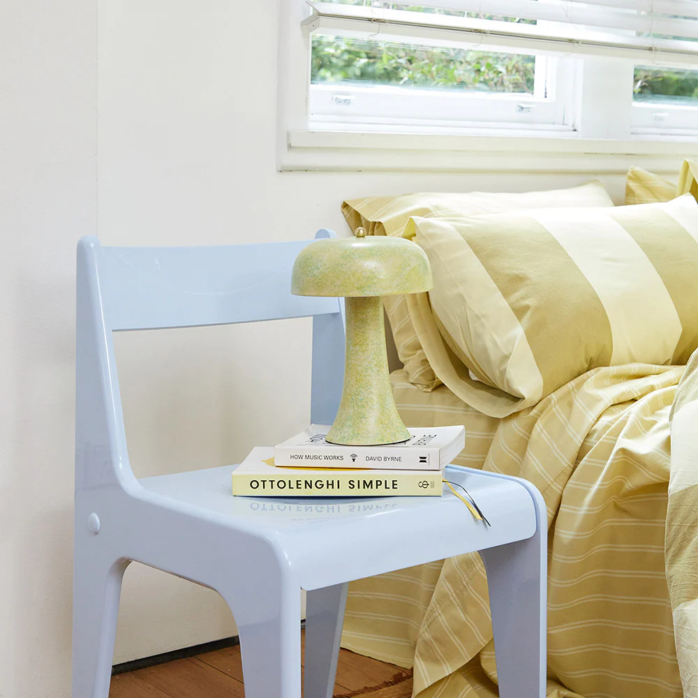 Pinstripe Lime Sheet Set - Image 3