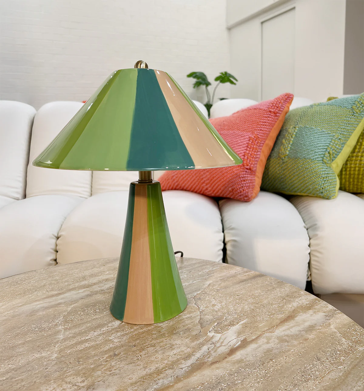 Salvador Green Table Lamp - Image 2