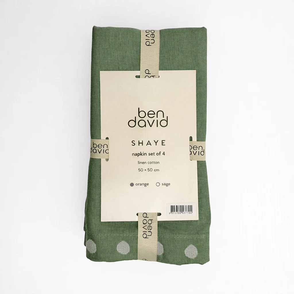 Shaye Napkin Sage Set - Image 3
