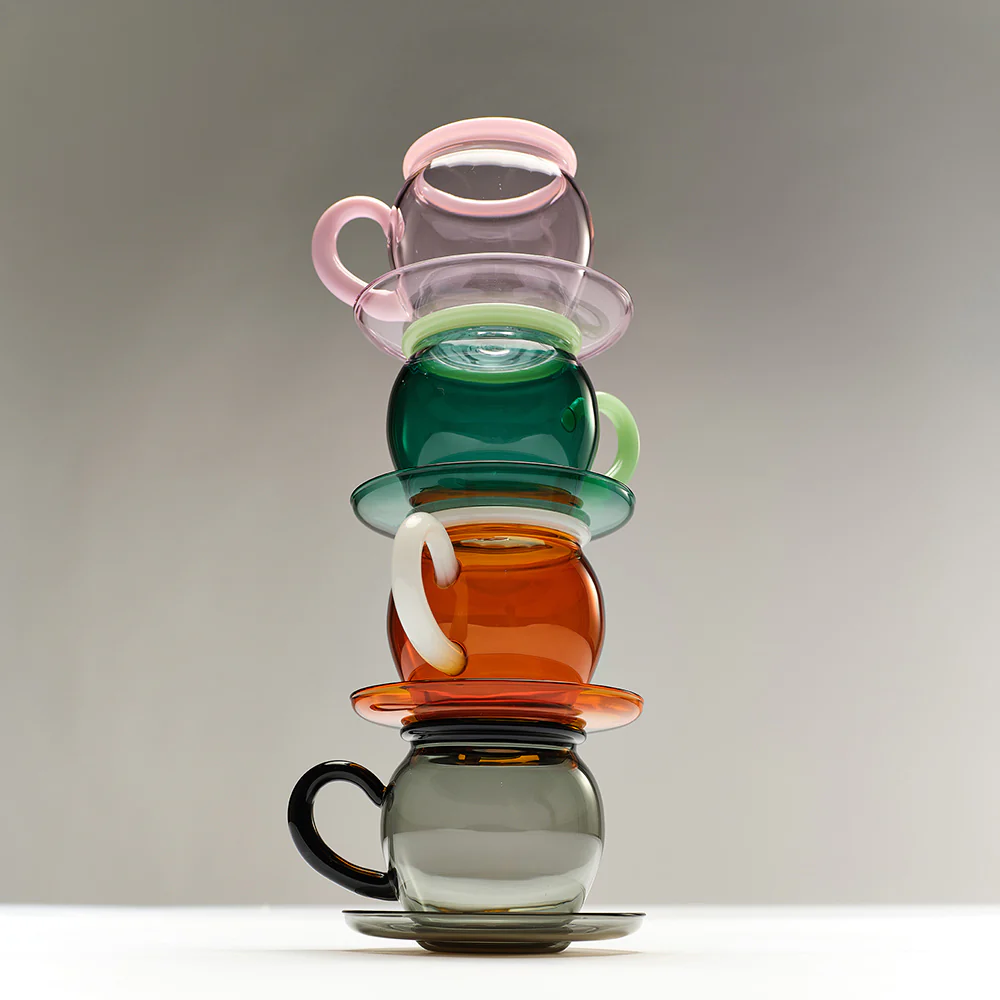 Tokyo Cup & Saucer Set - Image 4